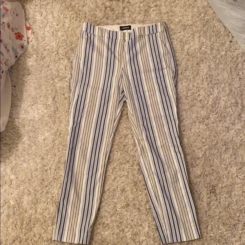 Linen Striped Pant